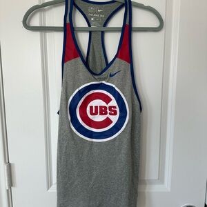Nike Cubs Athletic Cut Razorback Tank